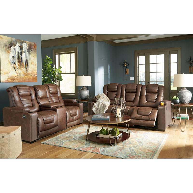  Signature Design by Ashley Owner's Box 2450515 Power Reclining Sofa with Adjustable Headrest IMAGE 12