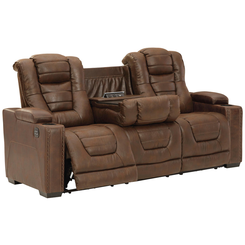  Signature Design by Ashley Owner's Box 2450515 Power Reclining Sofa with Adjustable Headrest IMAGE 3