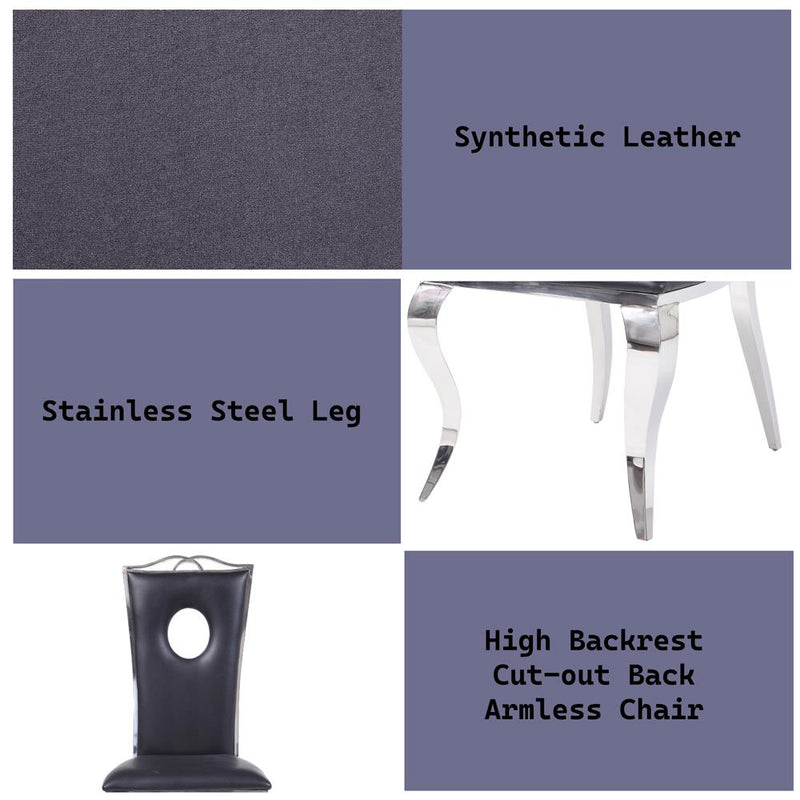 Acme Furniture Cyrene 62078 Side Chair IMAGE 8