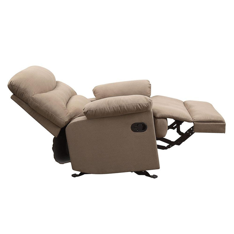 Acme Furniture Arcadia 00627 Recliner - Light Brown IMAGE 8