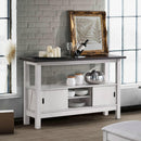 New Classic Furniture Maisie D1903-30 Server - White/Brown IMAGE 1