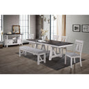 New Classic Furniture Maisie D1903-30 Server - White/Brown IMAGE 2