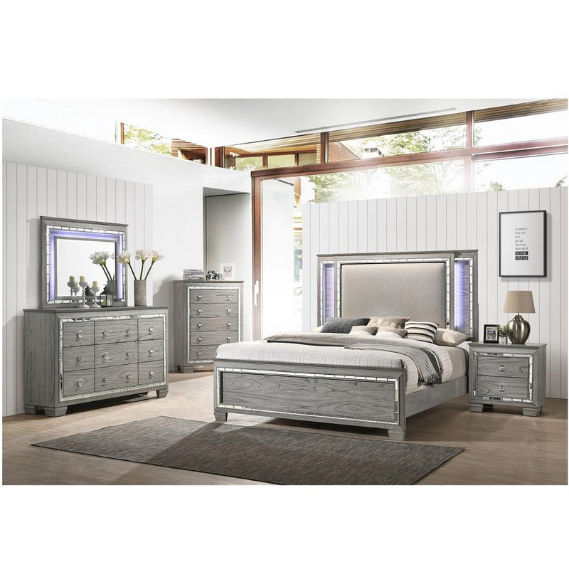 Acme Furniture Antares 21824 Mirror with LED IMAGE 4