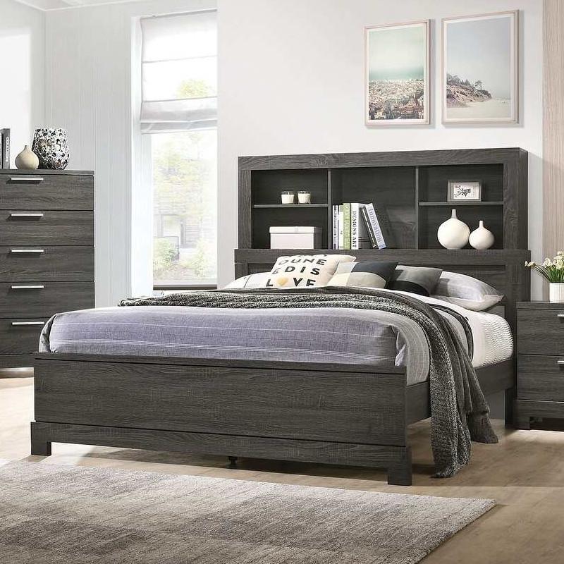 Acme Furniture Lantha 22030Q Queen Bed with Storage IMAGE 2