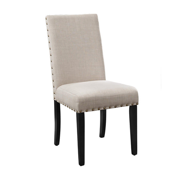 New Classic Furniture Crispin D162 Upholstered Dining Chair - Natural IMAGE 1