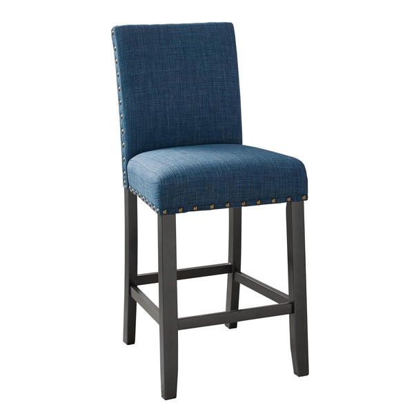 New Classic Furniture Crispin D162 Upholstered Counter Dining Chair - Marine IMAGE 1