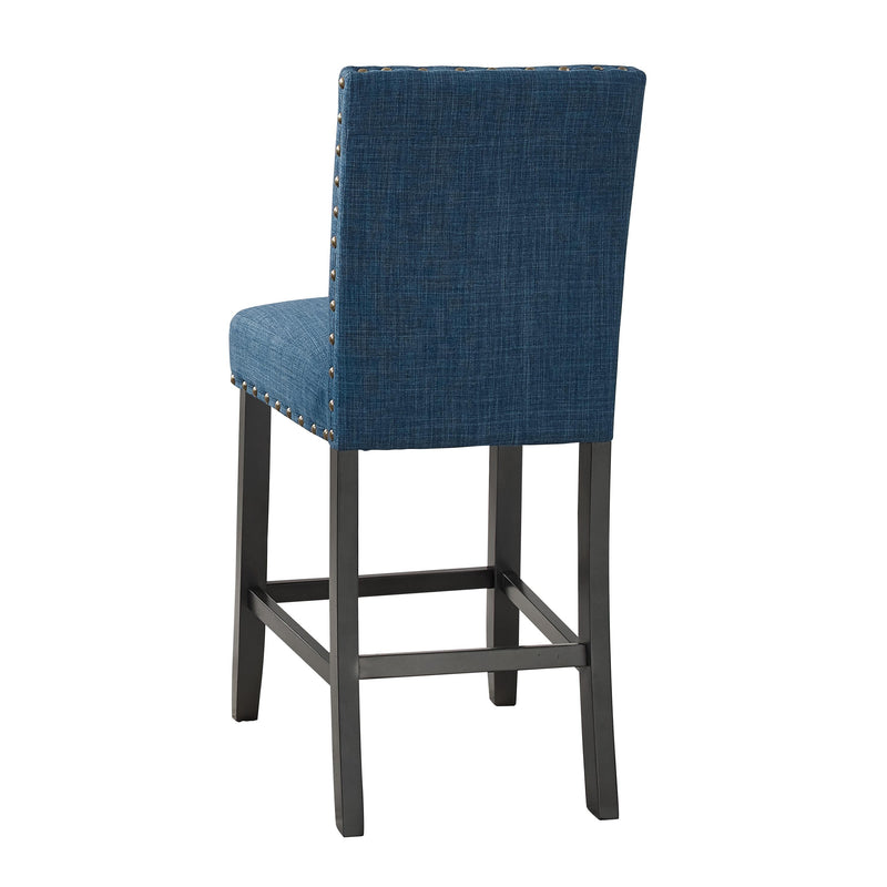 New Classic Furniture Crispin D162 Upholstered Counter Dining Chair - Marine IMAGE 2