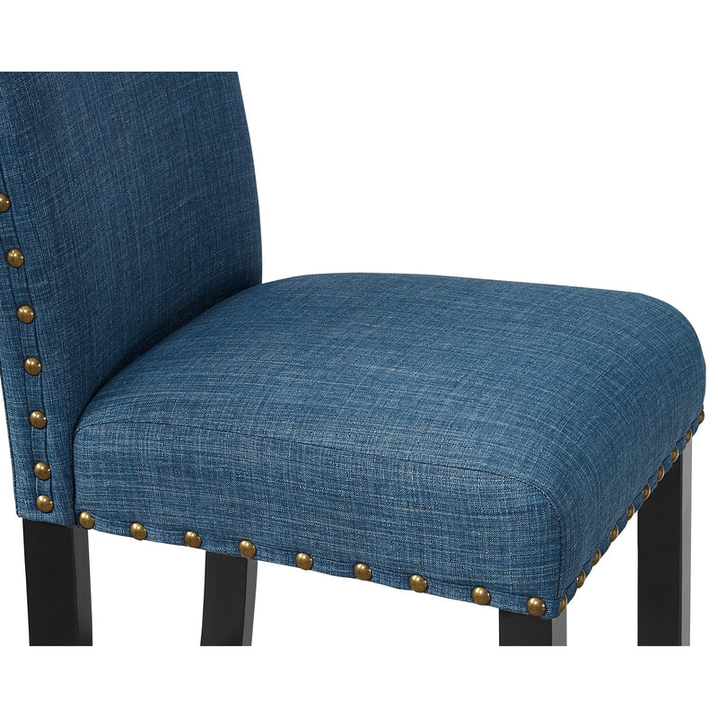 New Classic Furniture Crispin D162 Upholstered Counter Dining Chair - Marine IMAGE 3