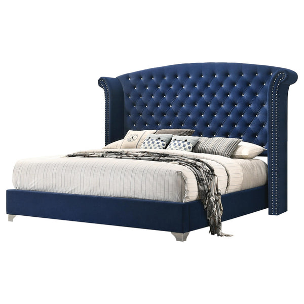 Coaster Furniture Melody 223371Q Queen Upholstered Bed IMAGE 1