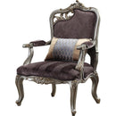 Acme Furniture Picardy 53467 RF Leaves Chair IMAGE 1