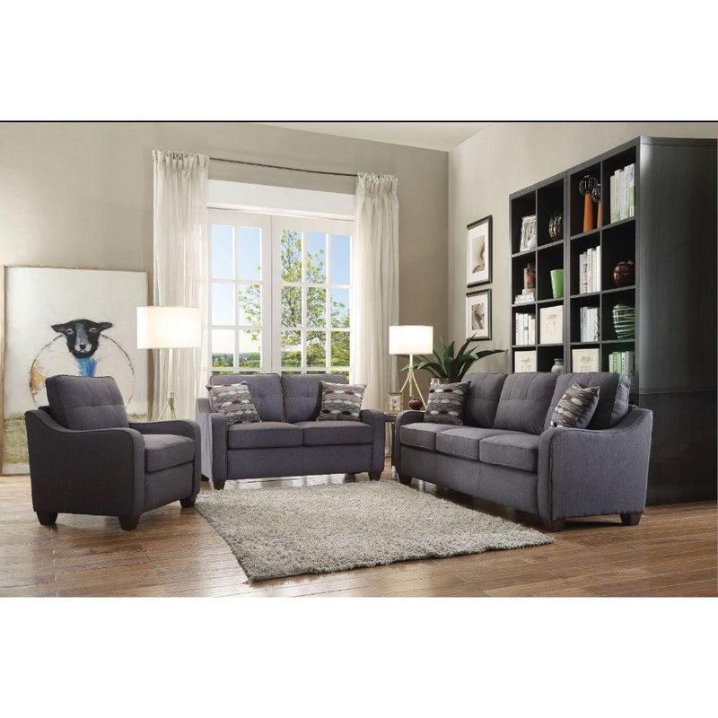 Acme Furniture Cleavon II 53792 Chair - Grey IMAGE 2