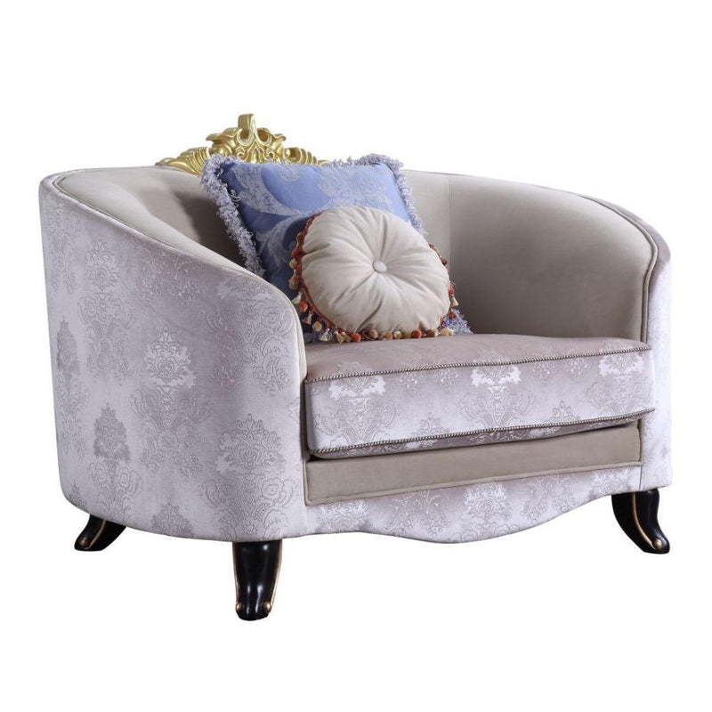 Acme Furniture Sheridan 53947 Chair with 2 Pillows IMAGE 2