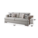 Acme Furniture Niamey 54850 Sofa with 4 Pillows IMAGE 3
