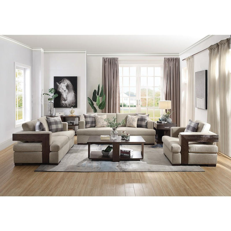 Acme Furniture Niamey 54852 Chair with 1 Pillow IMAGE 2