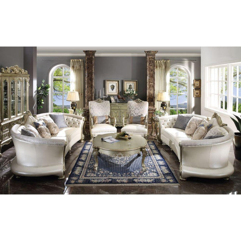 Acme Furniture Dresden II 54877 Accent Chair with 1 Pillow IMAGE 2