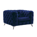 Acme Furniture Atronia 54902 Chair - Blue IMAGE 1