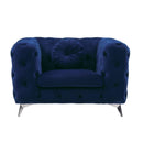 Acme Furniture Atronia 54902 Chair - Blue IMAGE 3