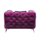 Acme Furniture Atronia 54907 Chair - Purple IMAGE 3