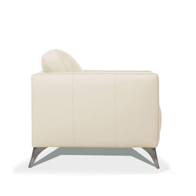 Acme Furniture Malaga 55007 Chair - Cream IMAGE 3
