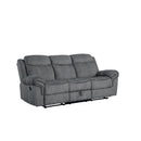 Acme Furniture Zubaida 55025 Glider Sofa - Two Tone Grey IMAGE 2
