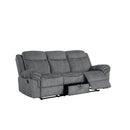 Acme Furniture Zubaida 55025 Glider Sofa - Two Tone Grey IMAGE 3