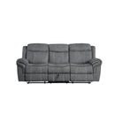 Acme Furniture Zubaida 55025 Glider Sofa - Two Tone Grey IMAGE 5