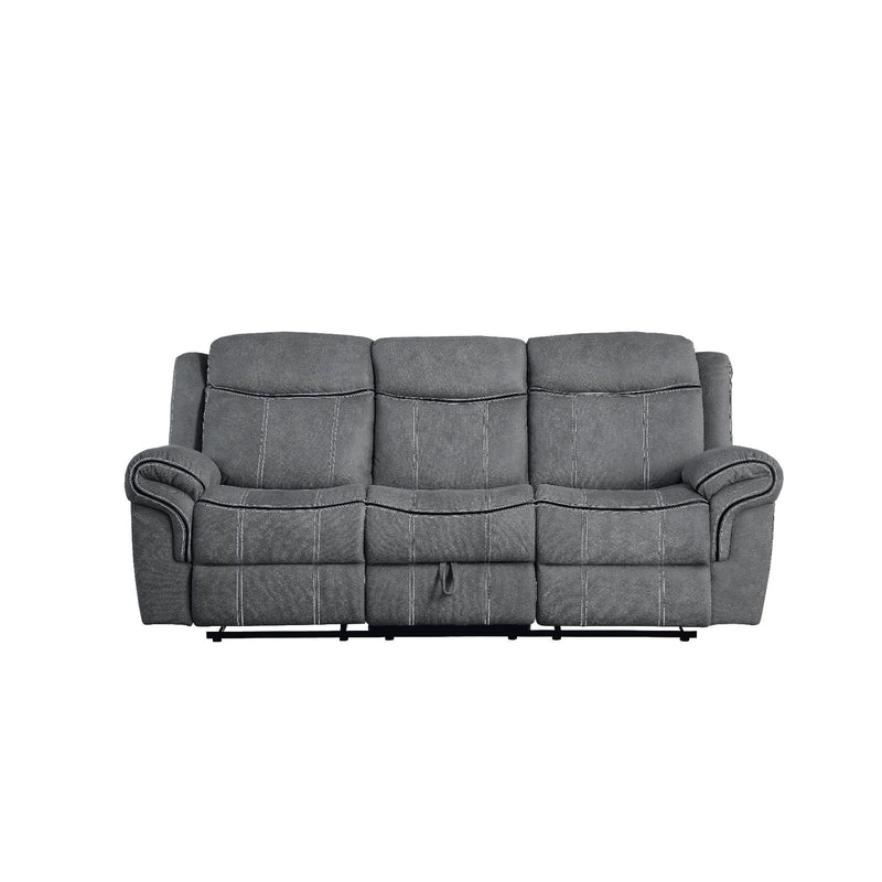 Acme Furniture Zubaida 55025 Glider Sofa - Two Tone Grey IMAGE 5