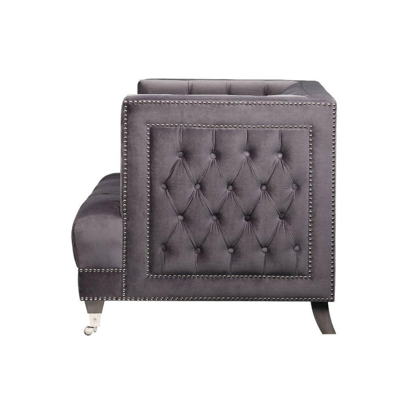 Acme Furniture Hegio 55267 Chair with 1 Pillow IMAGE 3