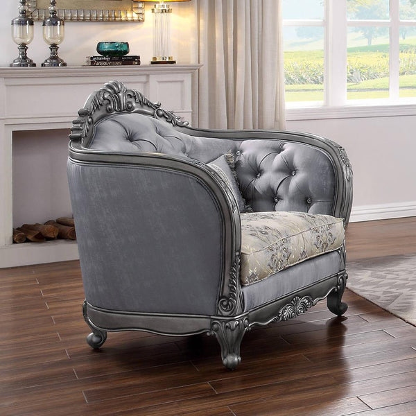 Acme Furniture Ariadne 55347 Chair with 1 Pillow IMAGE 1