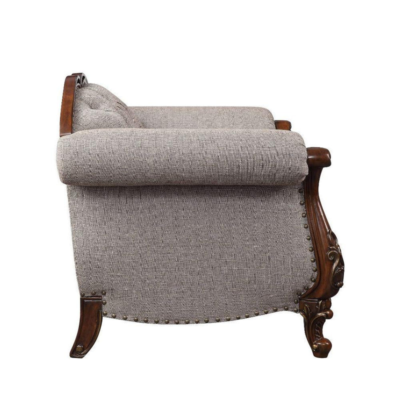 Acme Furniture Miyeon 55366 Loveseat with 3 Pillows IMAGE 3