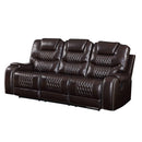 Acme Furniture Braylon 55415 Motion Sofa - Brown IMAGE 1