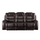 Acme Furniture Braylon 55415 Motion Sofa - Brown IMAGE 2
