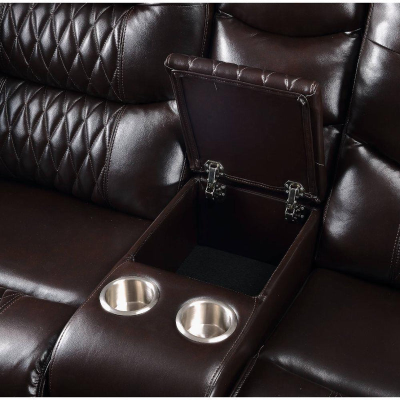 Acme Furniture Braylon 55415 Motion Sofa - Brown IMAGE 7