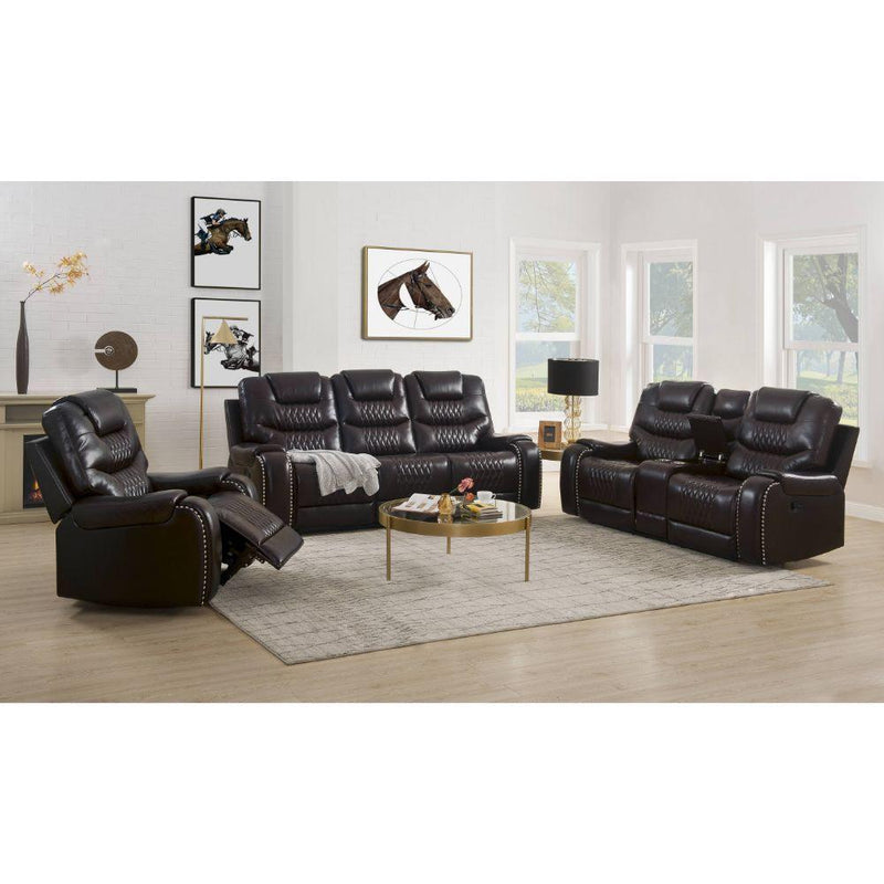 Acme Furniture Braylon 55418 Power Recliner - Brown IMAGE 6