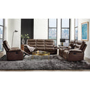 Acme Furniture Aashi 55421 Motion Loveseat with Console - Brown IMAGE 8