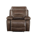 Acme Furniture Aashi 55423 Power Motion Recliner - Brown IMAGE 1
