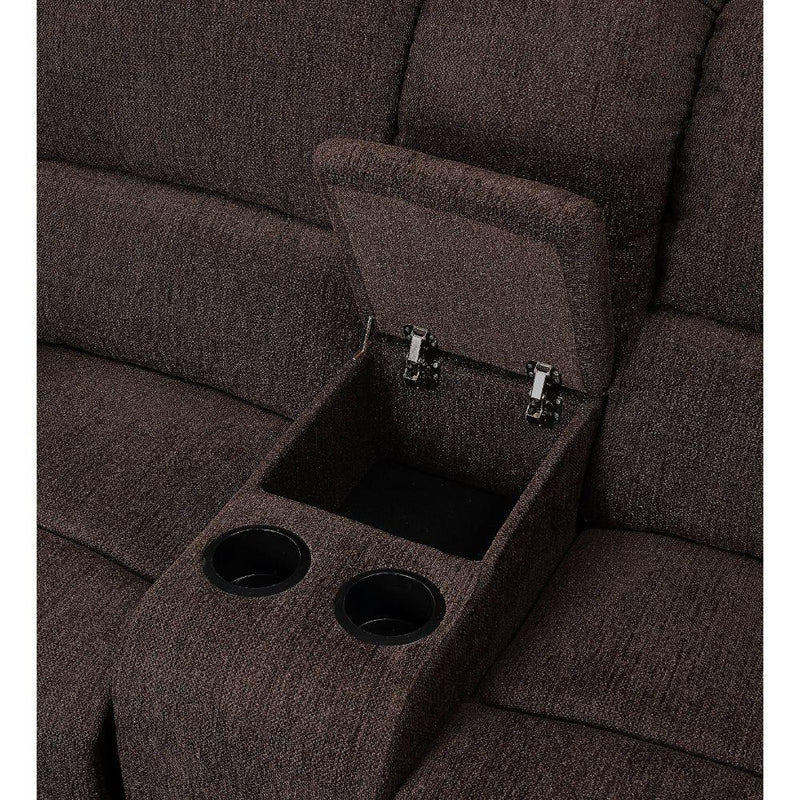 Acme Furniture Madden 55446 Motion Loveseat with Console IMAGE 6