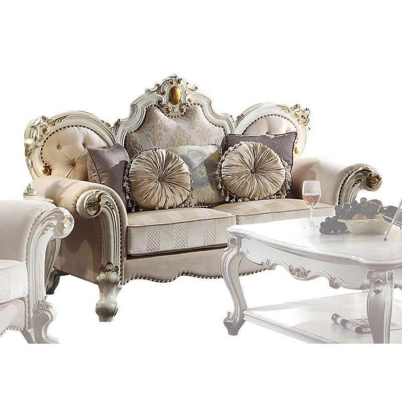 Acme Furniture Picardy 55461 Loveseat with Pillows IMAGE 1
