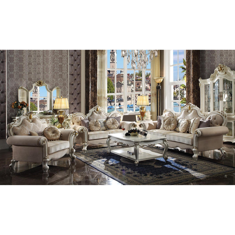 Acme Furniture Picardy 55462 Chair with Pillows IMAGE 3