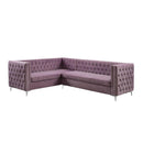 Acme Furniture Rhett 55500 Sectional Sofa - Purple IMAGE 1