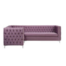 Acme Furniture Rhett 55500 Sectional Sofa - Purple IMAGE 2