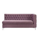 Acme Furniture Rhett 55500 Sectional Sofa - Purple IMAGE 6