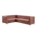 Acme Furniture Rhett 55505 Sectional Sofa - Dusty Pink IMAGE 1