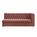 Acme Furniture Rhett 55505 Sectional Sofa - Dusty Pink IMAGE 6