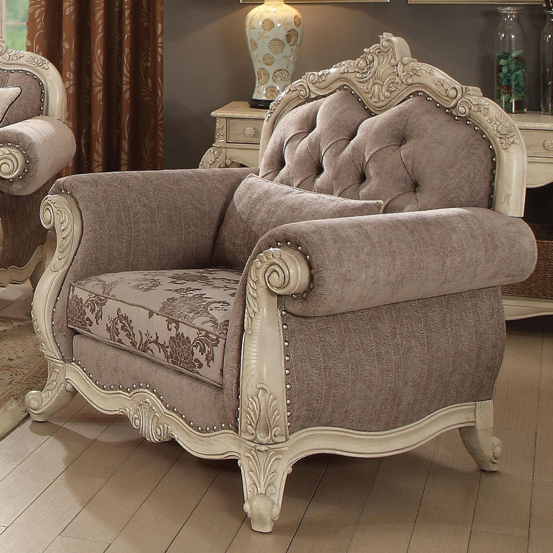 Acme Furniture Ragenardus 56022 Chair with 1 Pillow IMAGE 2