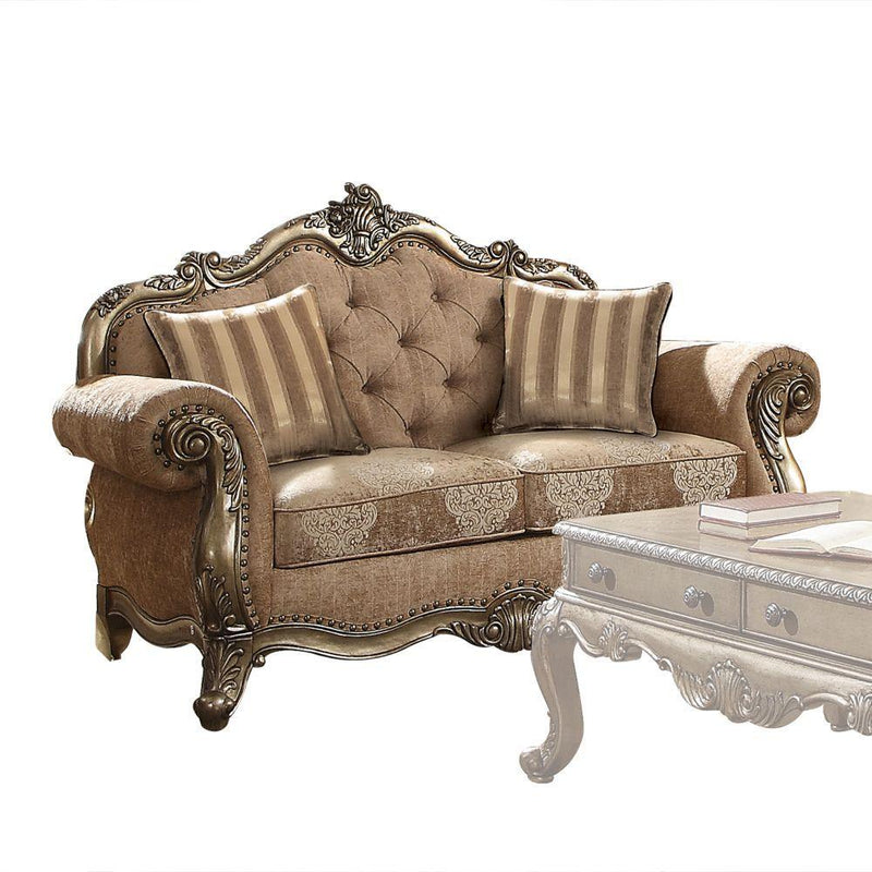 Acme Furniture Ragenardus 56031 Loveseat with 2 Pillows IMAGE 1