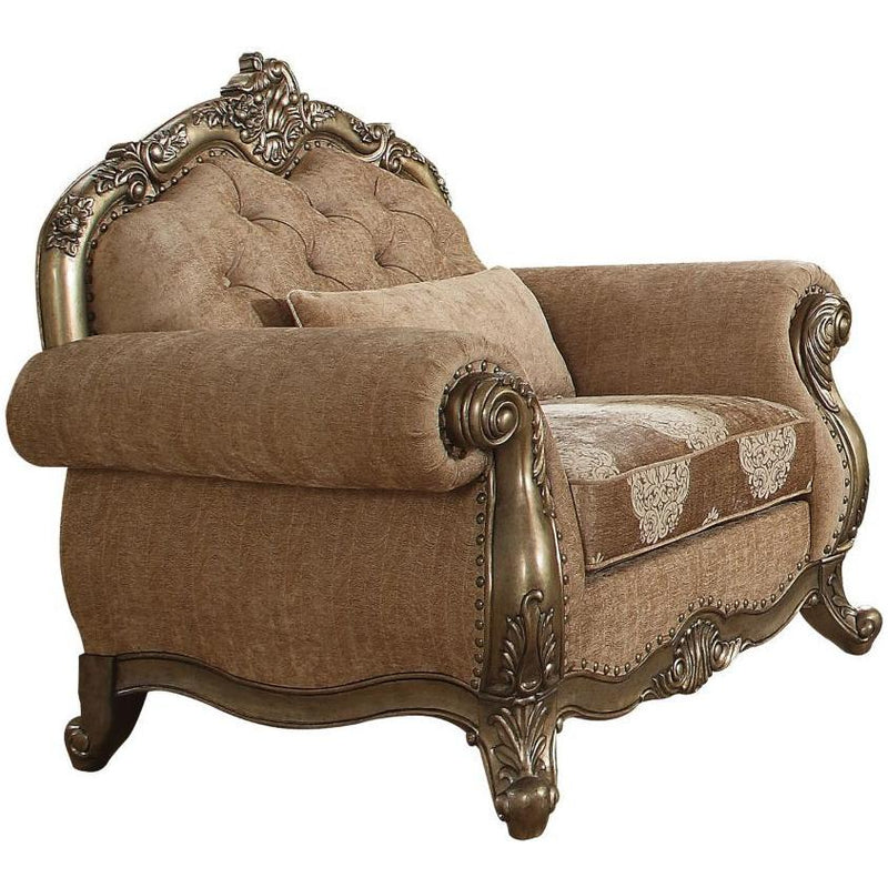 Acme Furniture Ragenardus 56032 Chair with 1 Pillow IMAGE 1