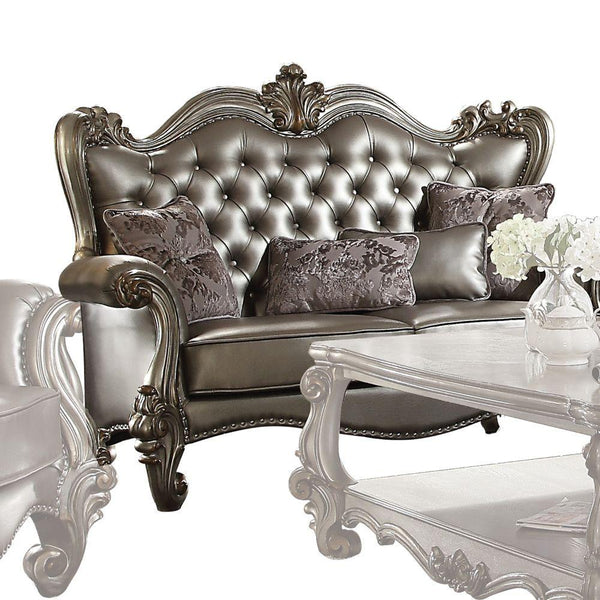 Acme Furniture Versailles 56821 Loveseat with 4 Pillows IMAGE 1
