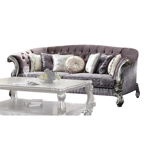 Acme Furniture Versailles 56825 Sofa with Pillows IMAGE 1