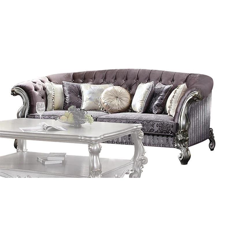 Acme Furniture Versailles 56825 Sofa with Pillows IMAGE 1